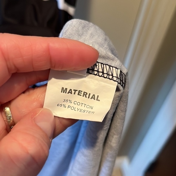 BUNDLE of two maxi length dresses 2XL black+black/white stripe great staples - Picture 7 of 16